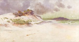 La marge solitaire de la mer